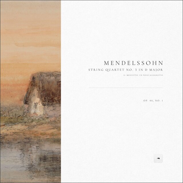 String Quartet No. 3 in D Major, Op. 44, No. 1: II. Menuetto. Un poco Allegretto (Live)