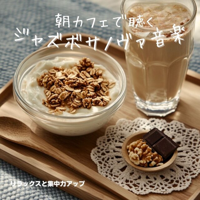 Relaxation and Focus Boost Jazz Bossa Nova Music for Morning Cafe Listening