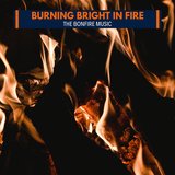 Burning Woods Fire at Night