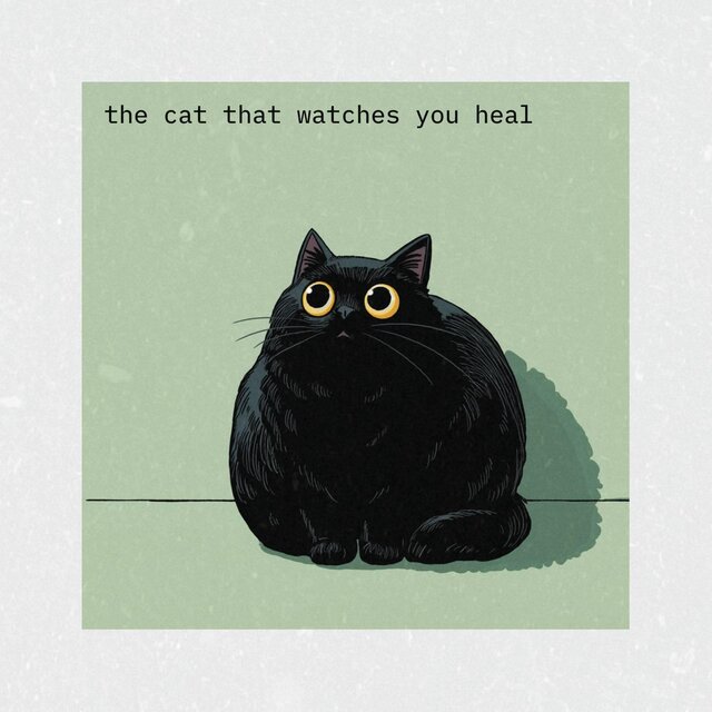 The Cat That Watches You Heal