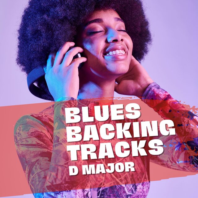 D Major Blues Backing Tracks, Loopable No Fade, 100 to 150 BPM