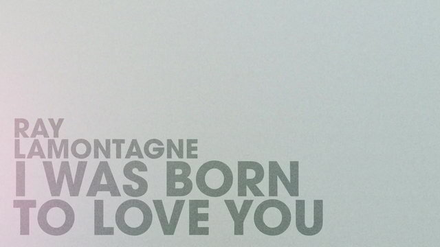 I Was Born To Love You (Official Lyric Video)
