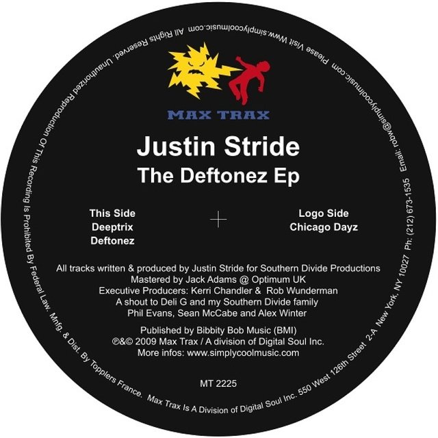 Justin Stride Presents the Deftonez EP (Vinyl)