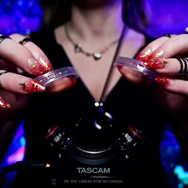Plastic Lid Tapping ASMR