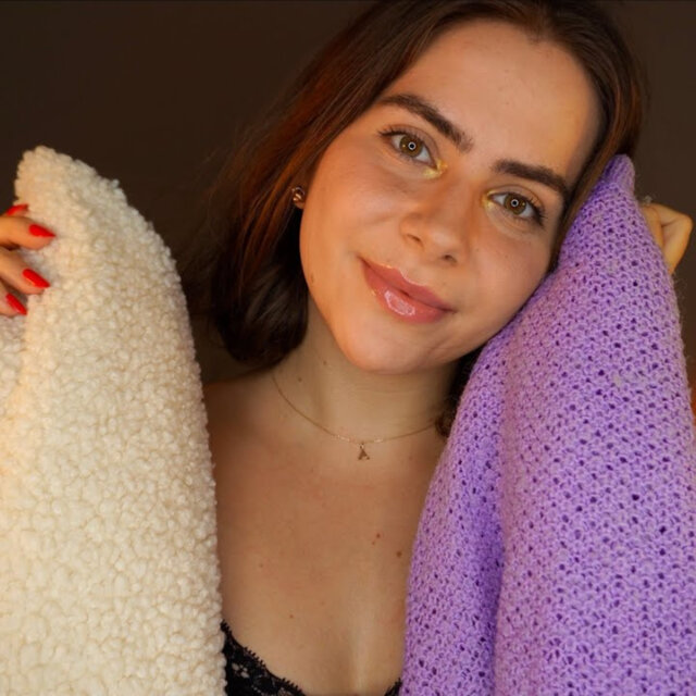 ASMR Sanfte Stoffgeräusche um Dich Sleepy zu Bekommen