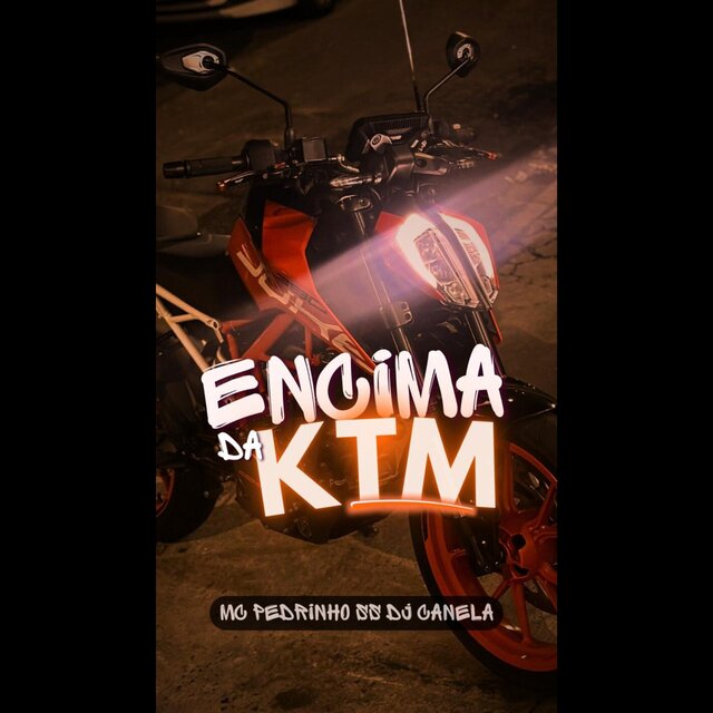 Em cima da KTM