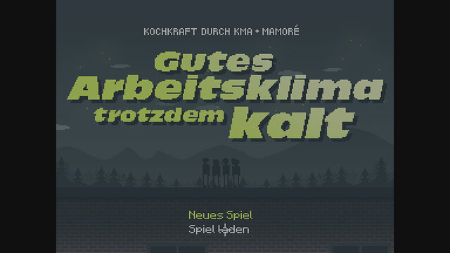 Gutes Arbeitsklima, trotzdem kalt