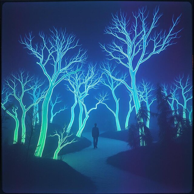 Echoes of the Neon Jungle recomposed