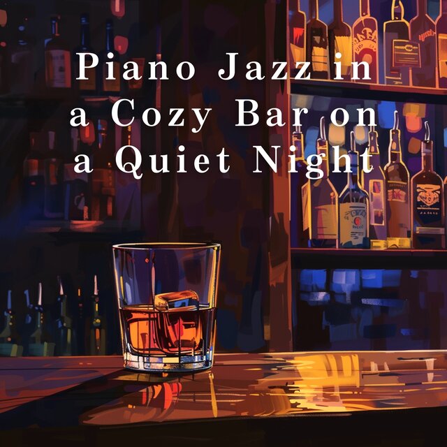 Piano Jazz in a Cozy Bar on a Quiet Night