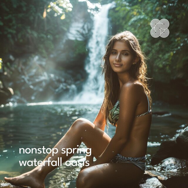 Nonstop Spring Waterfall Oasis
