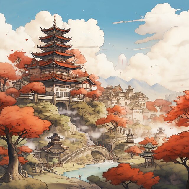 Ecruteak City (Lo-Fi music from 