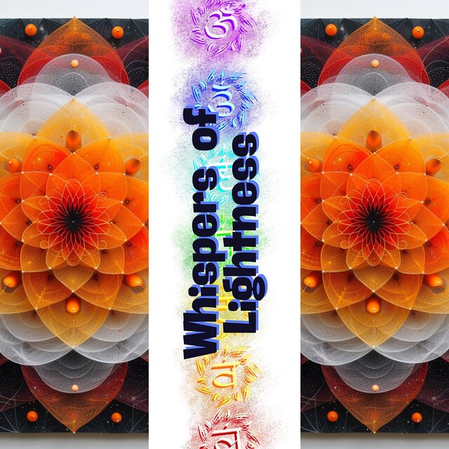 Whispers of Lightness: Colorful Chakra Symphony