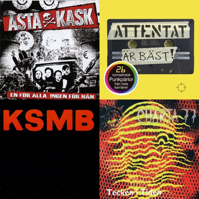 Cover art for album The Sound of Swedish Punk by User