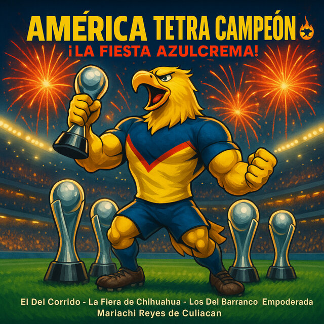 América Tetra Campeón: ¡La Fiesta Azulcrema!