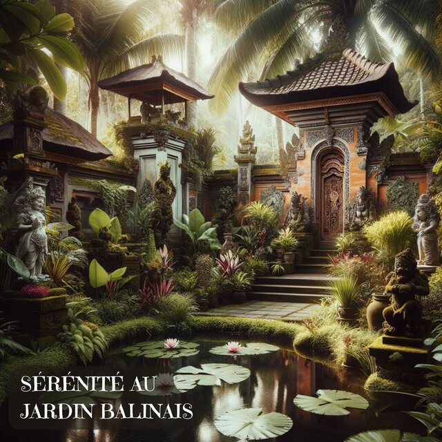 Sérénité au jardin balinais (Évasion intérieure)