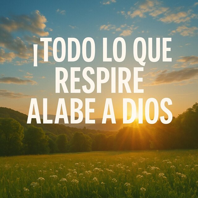 Todo Lo Que Respire Alabe A Dios
