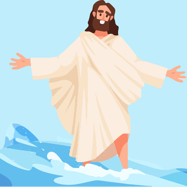Jesus Calm the Children