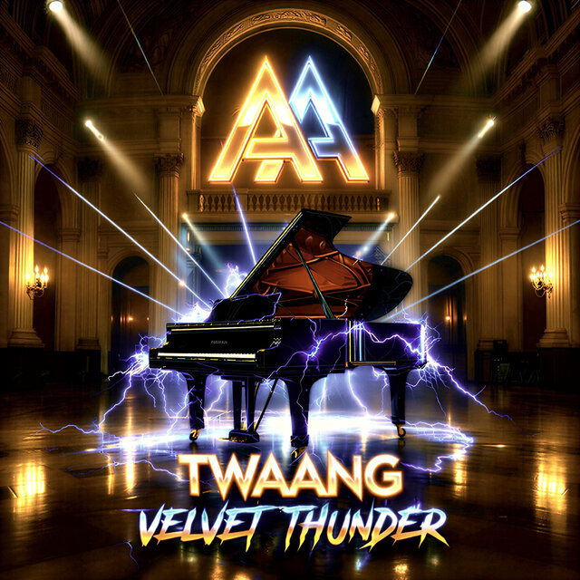 Cover art for album Velvet Thunder by Twaang