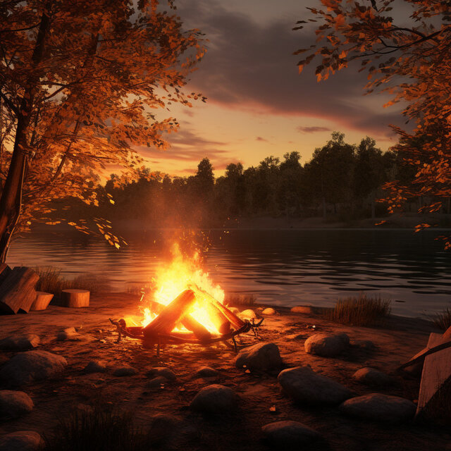 Fire Essence Meditation: Soothing Calming Soundscapes