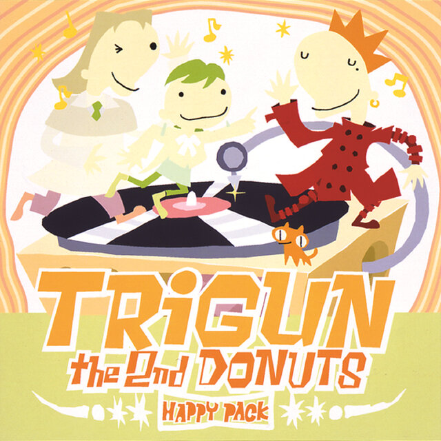 TRIGUN ORIGINAL SOUNDTRACK2 THE 2nd Donut HAPPY PACK