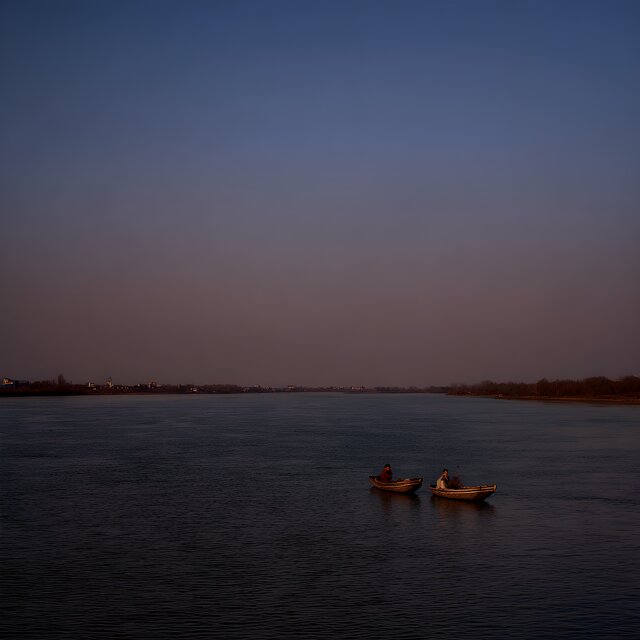 calm river
