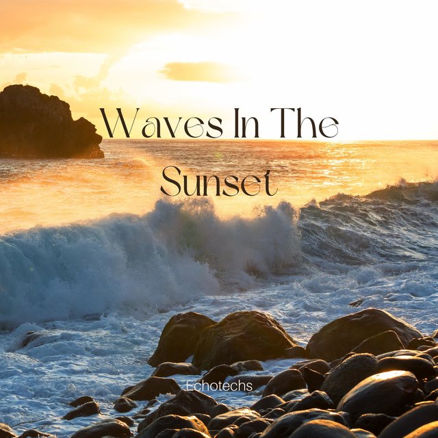 Waves In The Sunset