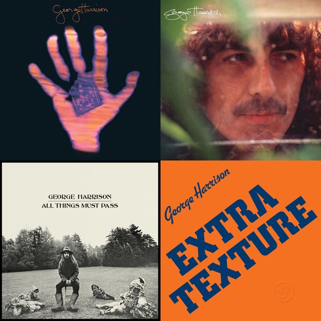 Cover art for album George Harrison by Jim James of My Morning Jacket by Jim James