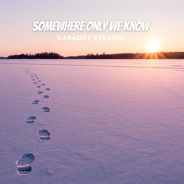 Somewhere Only We Know (Karaoke Version)
