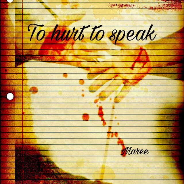 To hurt to speak