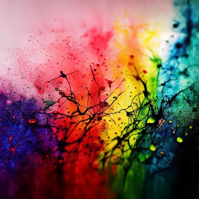 Rainbow Veins of Compassion