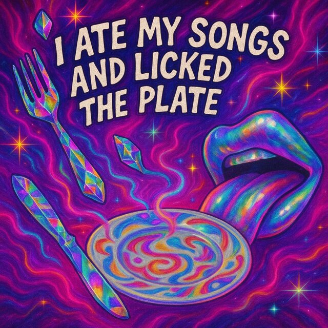 I ATE MY SONGS AND LICKED THE PLATE