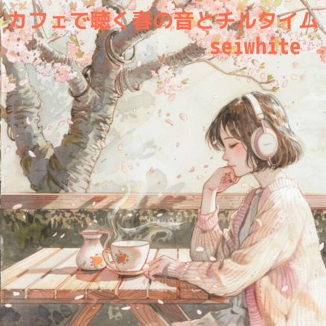 カフェで聴く春の音とチルタイム
