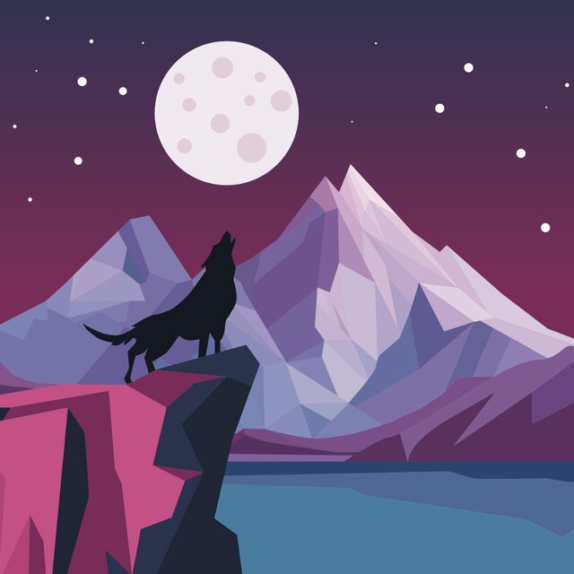 A Lone Wolf's Howl