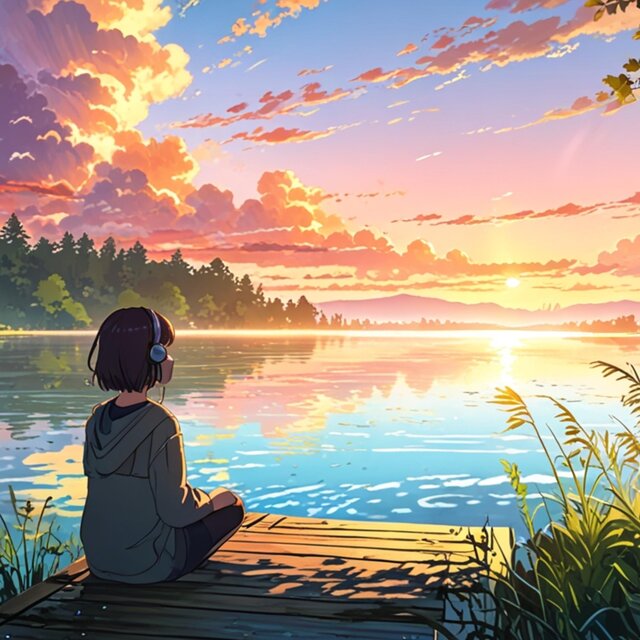 A peaceful day fishing. LoFi Beats for Gentle Souls