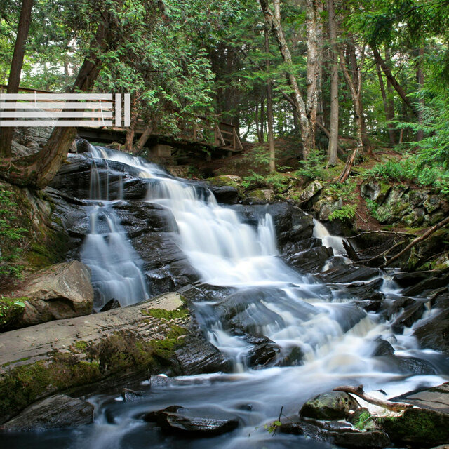 Wasserfallgeräusche Meditation