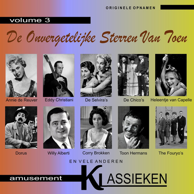 De onvergetelijke sterren van toen, Vol. 3