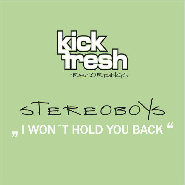 I Won´t Hold You Back