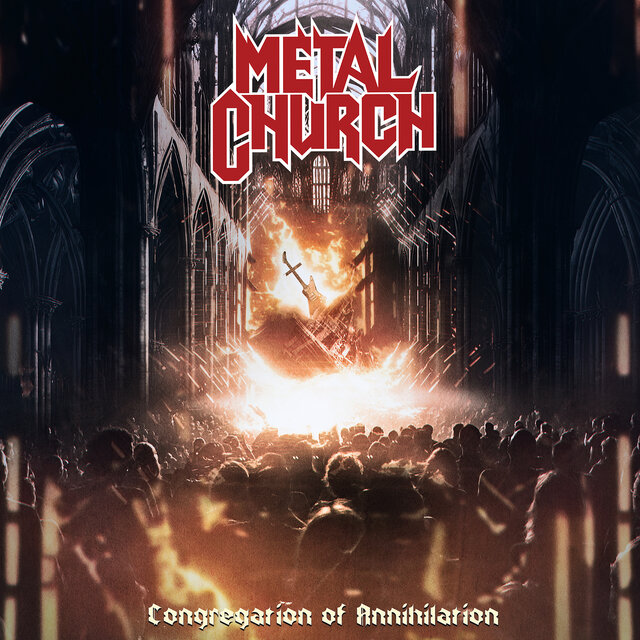 Cover art for album Congregation of Annihilation by Metal Church