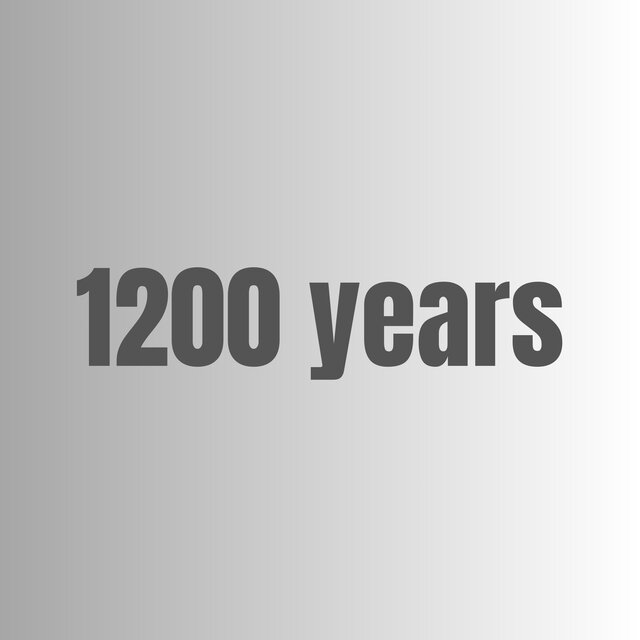 1200 years