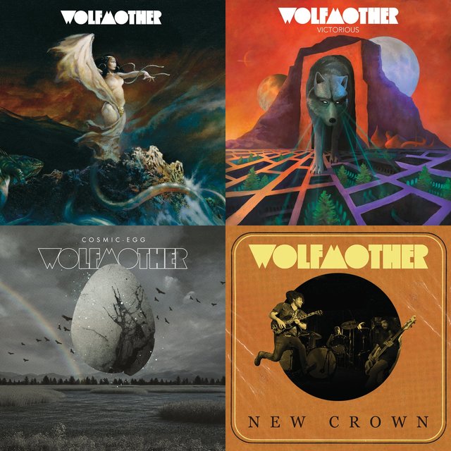 Cover art for album Wolfmother: Cosmic Rock Powerhouse by TIDAL