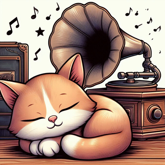 Sleepy Jazz Cat