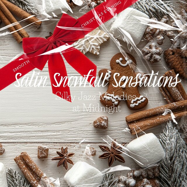 Satin Snowfall Sensations: Silky Jazz Melodies at Midnight