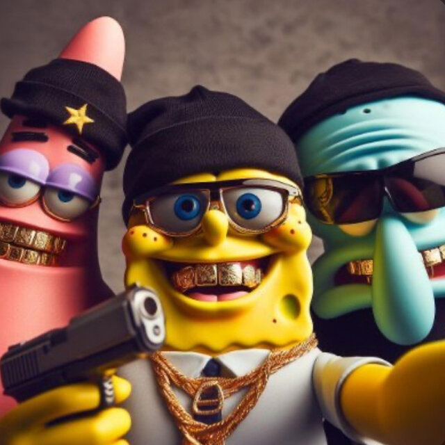 Spongebob and Patrick