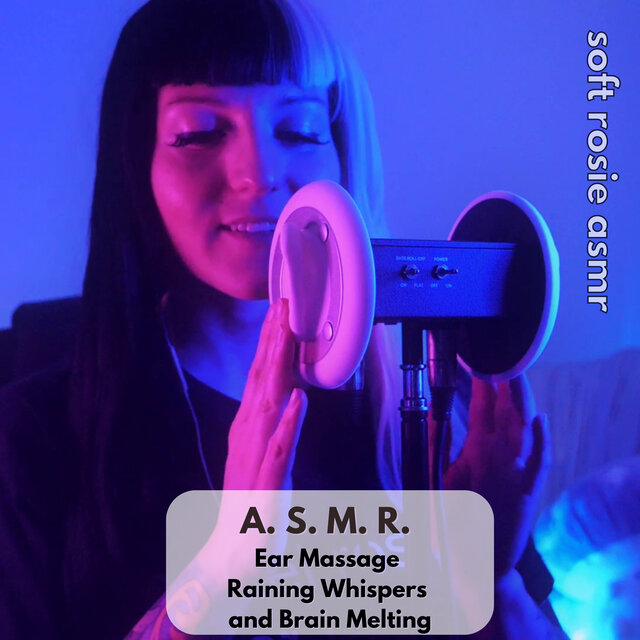 A.S.M.R. Ear Massage Raining Whispers and Brain Melting