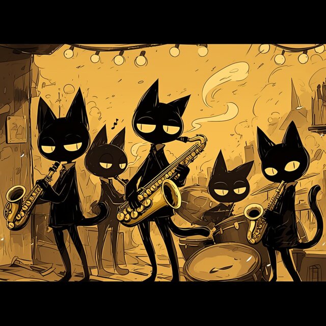 Groove Black Cats Deep Bass & Sax Night