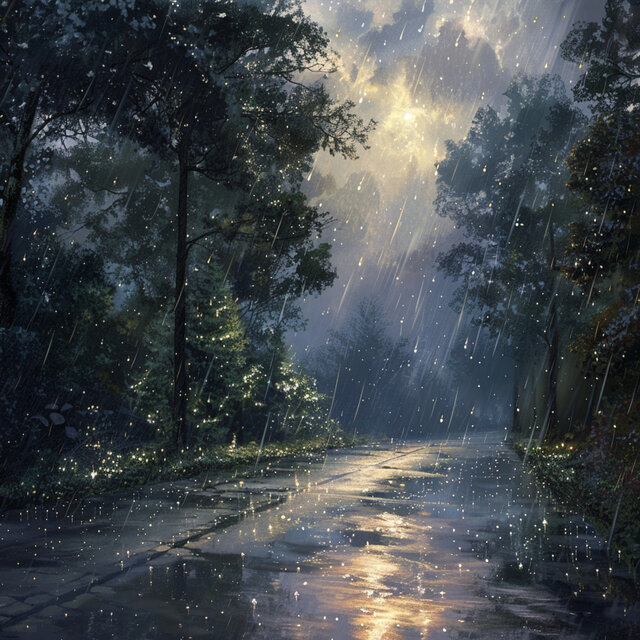 Tranquil Rain for Restful Sleep: Soothing Soundscapes