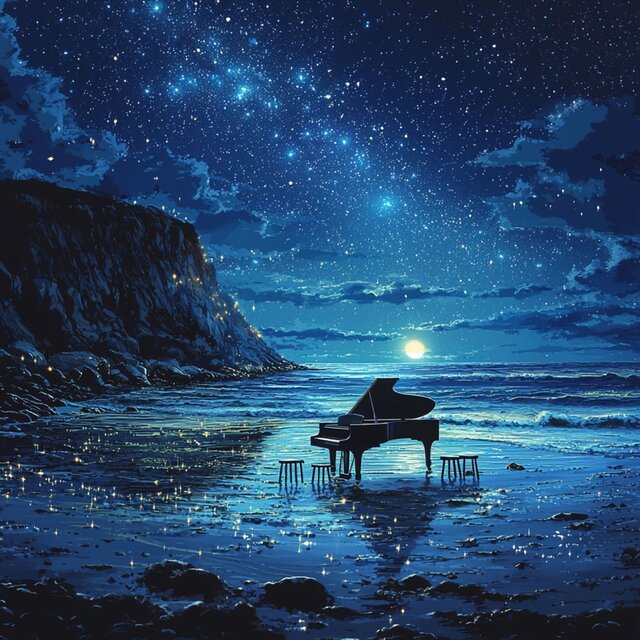 Ultimate Deep Sleep Piano and Sound of Waves - Healing Sound to Balance the Autonomic Nervous System -
