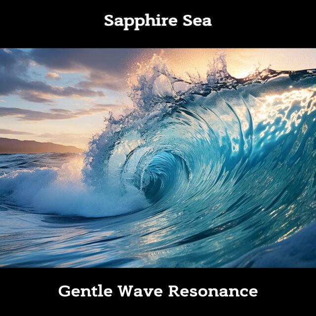 Sapphire Sea: Gentle Wave Resonance