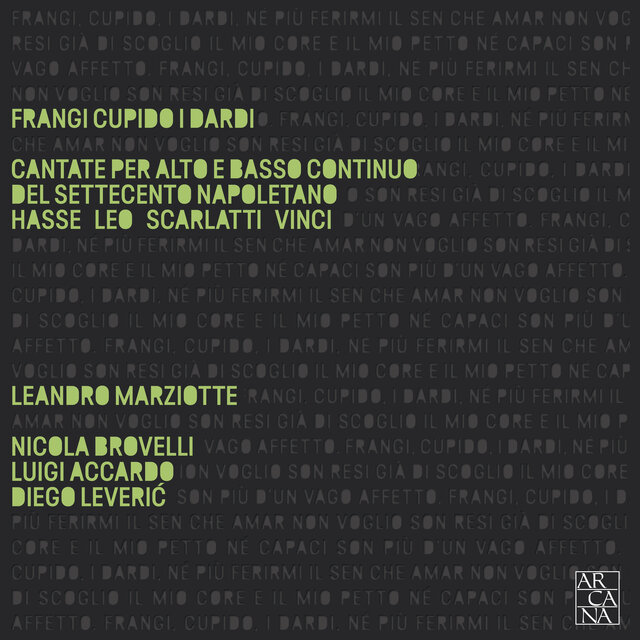 Frangi Cupido i dardi: Cantate per alto e basso continuo del settecento napoletano