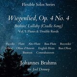 Flexible Solos Series: Brahms' Lullaby, Vol. I: Flutes & Double Reeds - Wiegenlied, Op. 4 No. 4 (Brahms' Lullaby/Cradle Song)  (Contrabassoon & Piano)